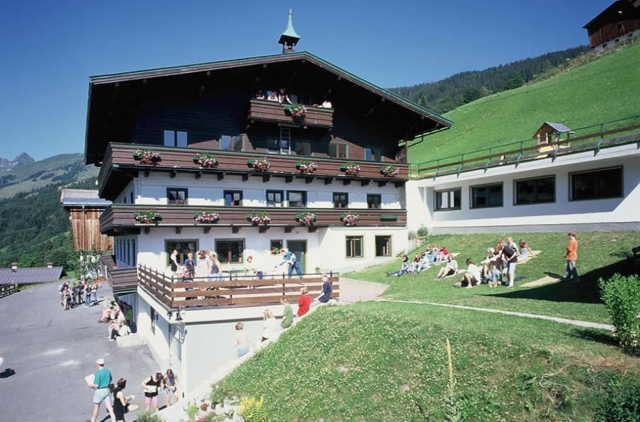 Jugendgästehaus Wallegghof im Sommer